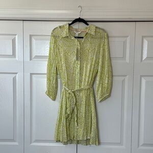 Lilly Pulitzer Green Long Sleeve Dress